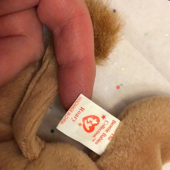 TY Original Beanie Baby retired new w tag, ROARY 1996, excellent - Picture 6 of 8